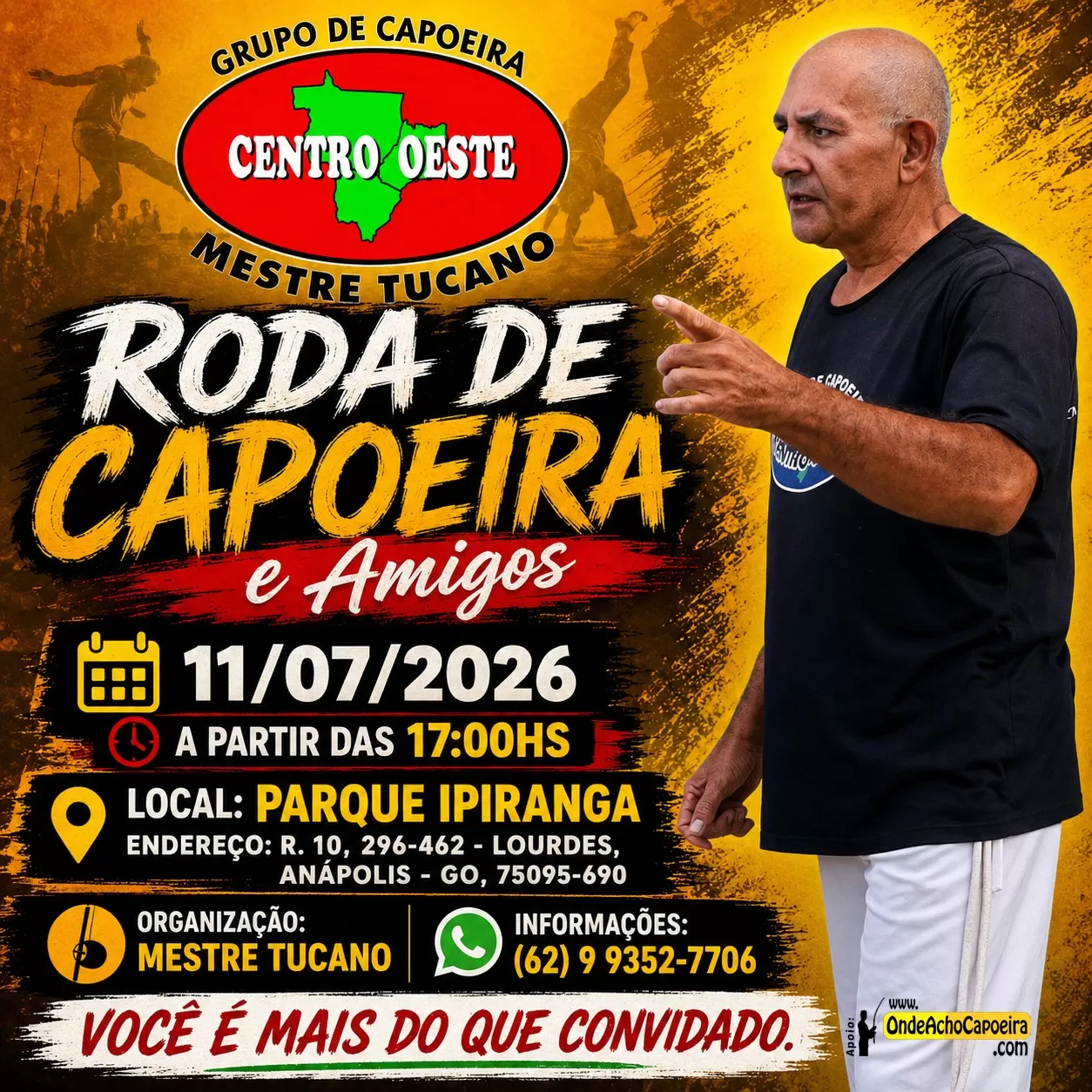 Roda de Capoeira e Amigos