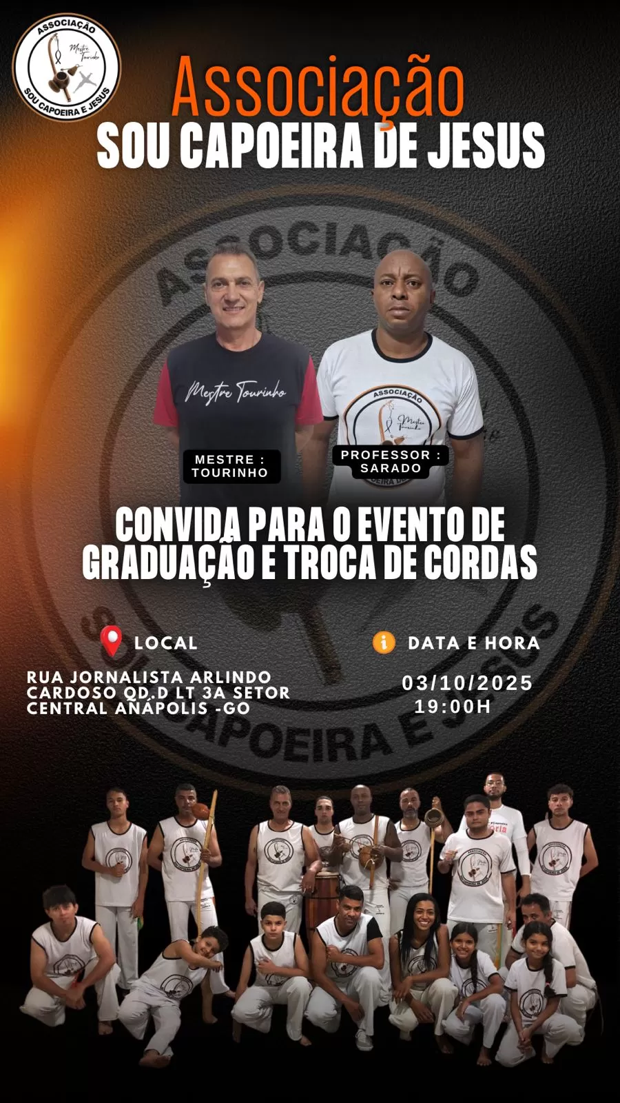 Graduaçao e Troca de Cordas