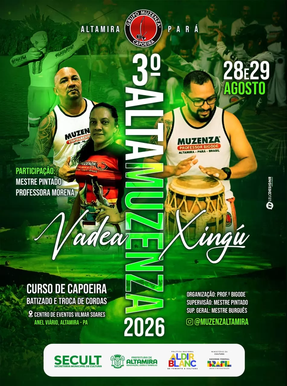 Cartaz da notícia 3º Alta Muzenza - 28 e 29/08/2026