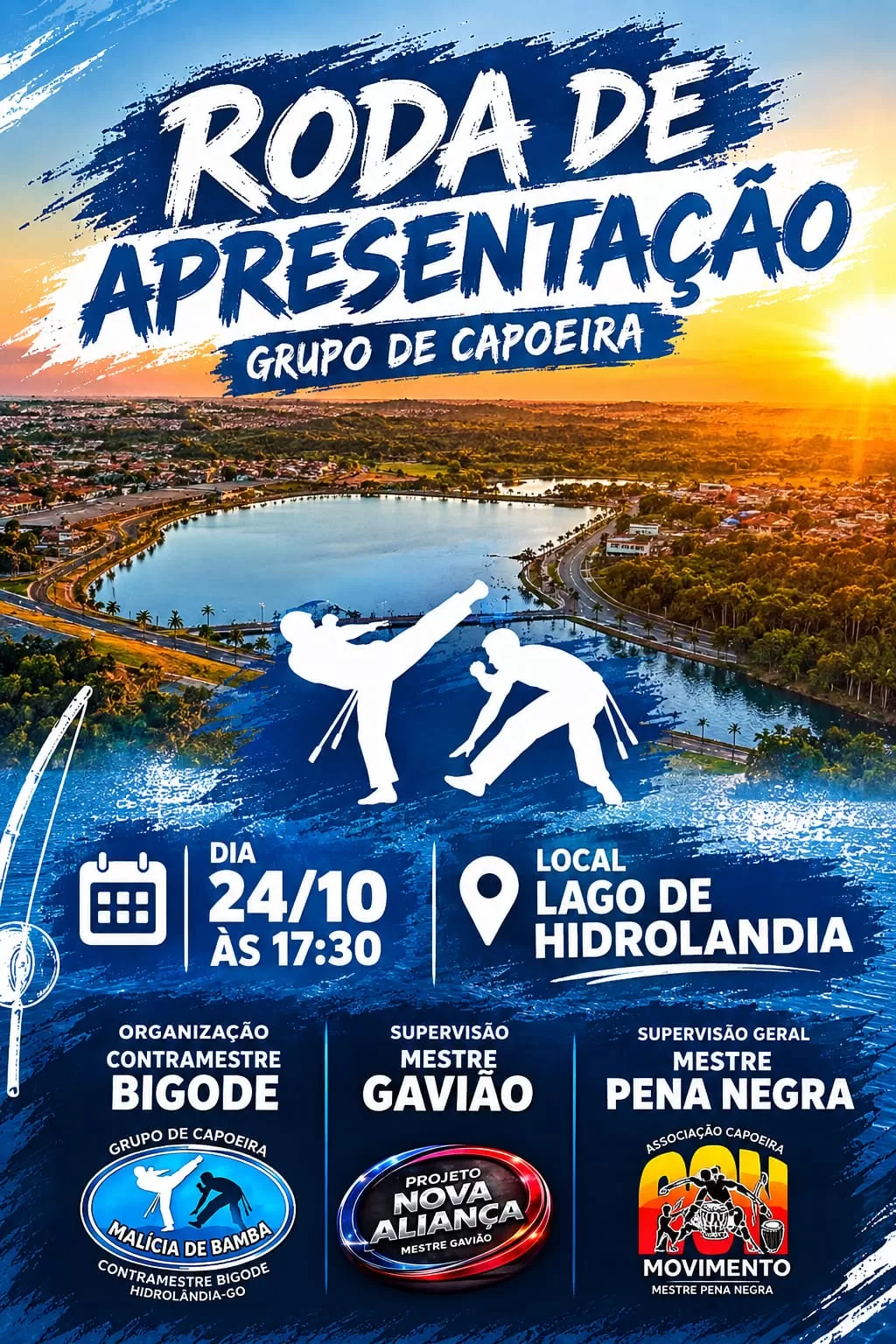 Cartaz da roda Roda de Apresentação