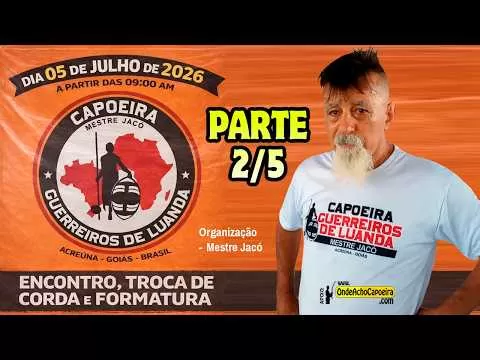Cartaz do vídeo 05/07/2026- Encontro, Troca de Cordas e Formatura - Parte 2/5