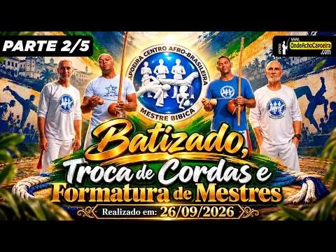 Cartaz do vídeo 26/09/2026 - Batizado, Troca de Cordas e Formatura de Mestres - Parte 2/5