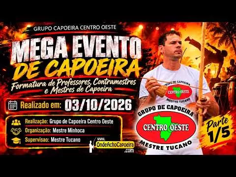 Cartaz do vídeo Mega Evento de Capoeira - Parte 1/5