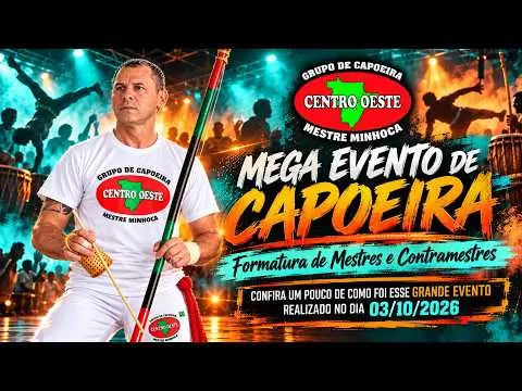 Cartaz do vídeo 03/10/2026 - Veja um Pouco desse Mega Evento de Capoeira